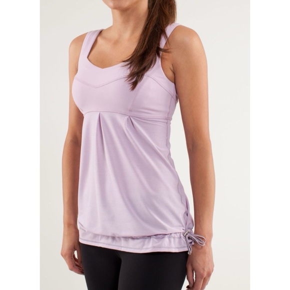 Lululemon Run: Tame Me Tank Pink - Picture 1 of 8